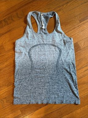 lululemon Swiftly Tech Gray Ombré Tank